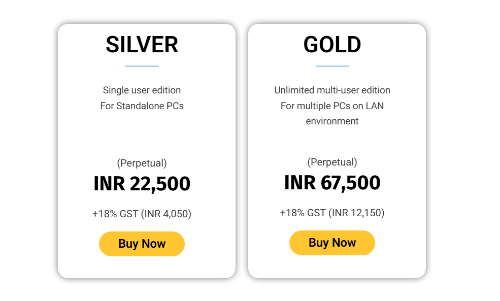 TallyPrime Pricing: 3 Essential Things You Need to Know 2 TallyPrime Pricing