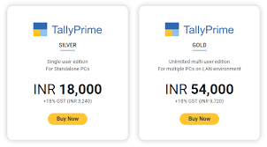 TallyPrime Pricing