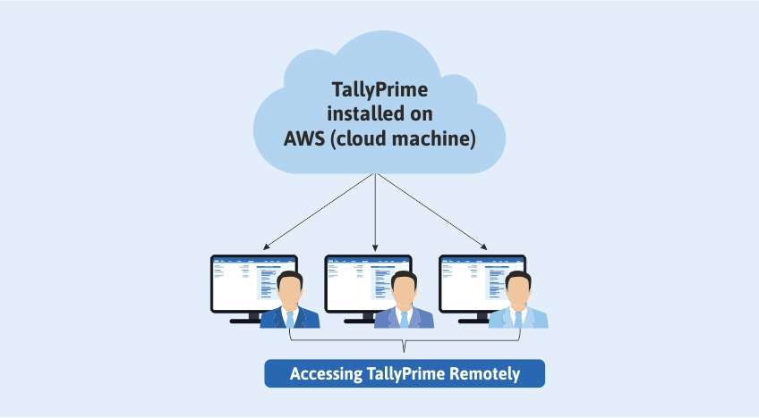 accessing tallyprime remotely