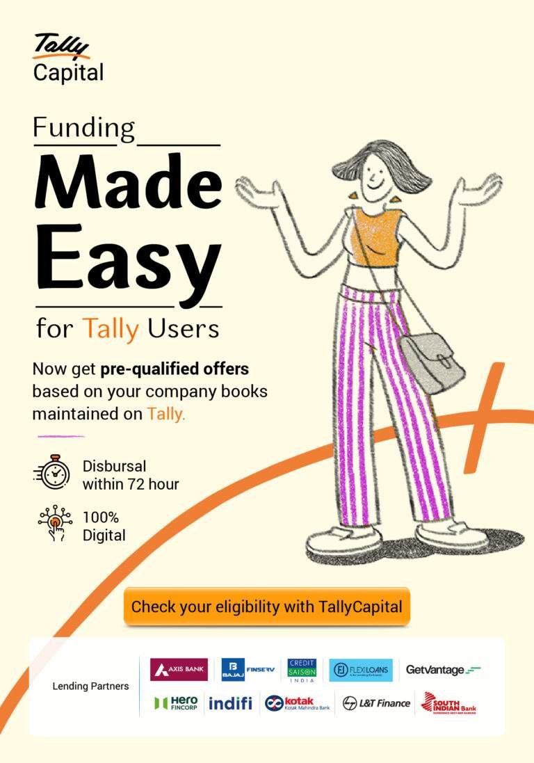 Tally Capital 4 Funding Made Easy for Tally Users